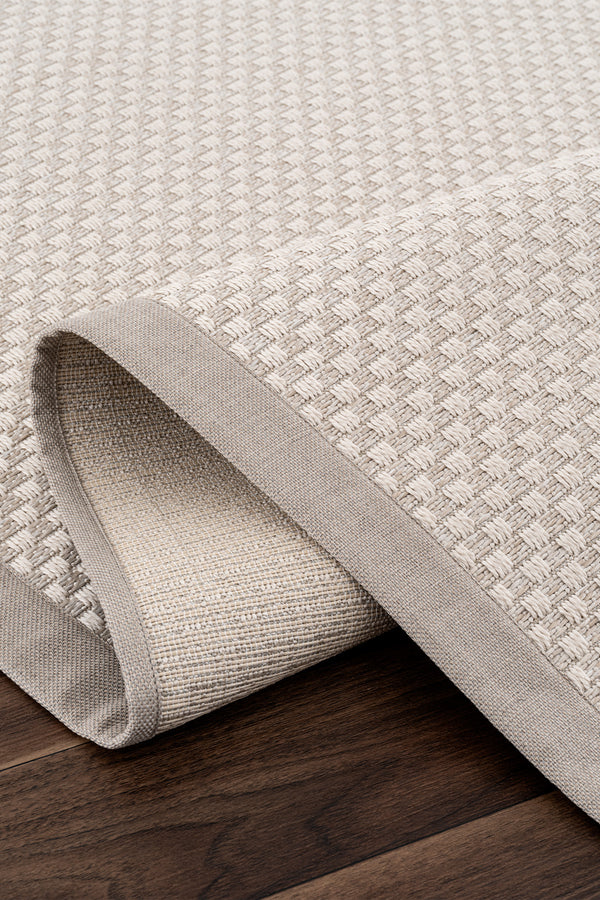 Sisalo Bordure Krem Sisal Halı Krem Bordür B3416A