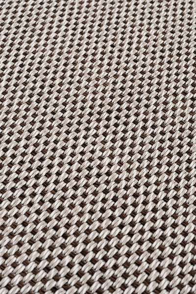 Sisalo Bordure Krem Kahve Sisal Halı Kahve Bordür B3417D