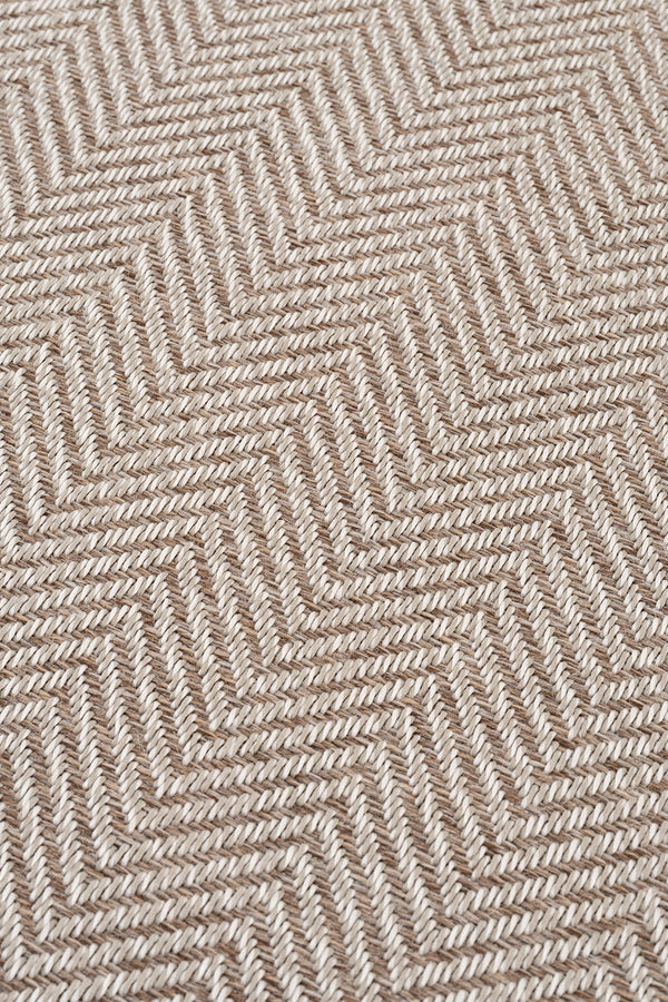 Sisalo Bordure Krem Natural Sisal Halı Vizon Bordür B3421C