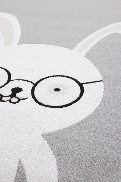 Sparkle Gri Krem Çocuk Odası Halısı 33449A