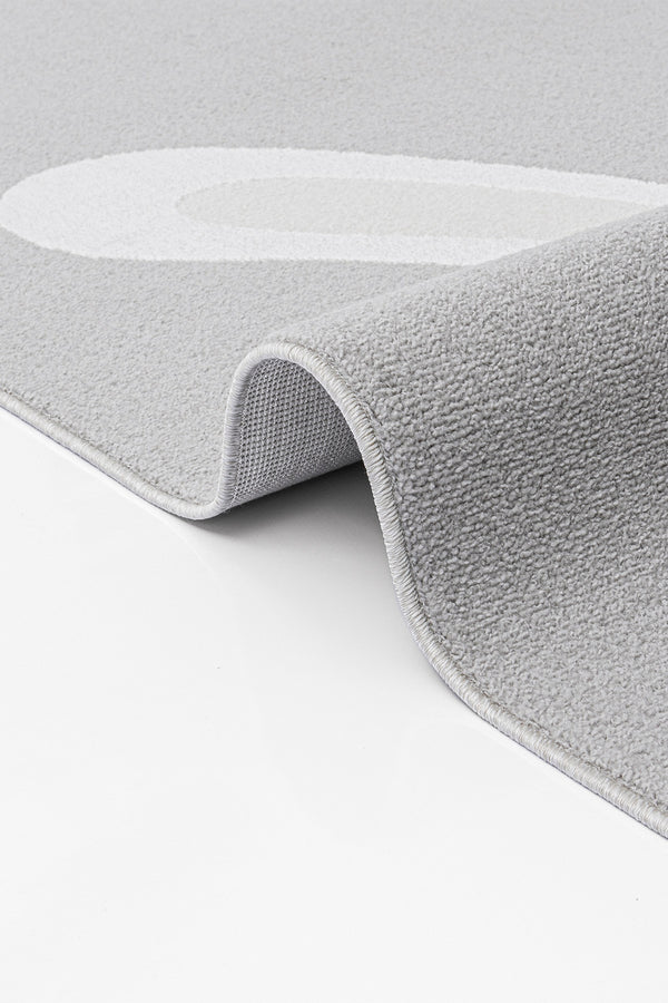 Sparkle Gri Krem Çocuk Odası Halısı 33449A