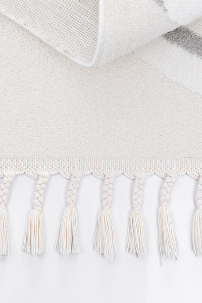 Sparkle Krem Gri Çocuk Odası Halısı 33451A