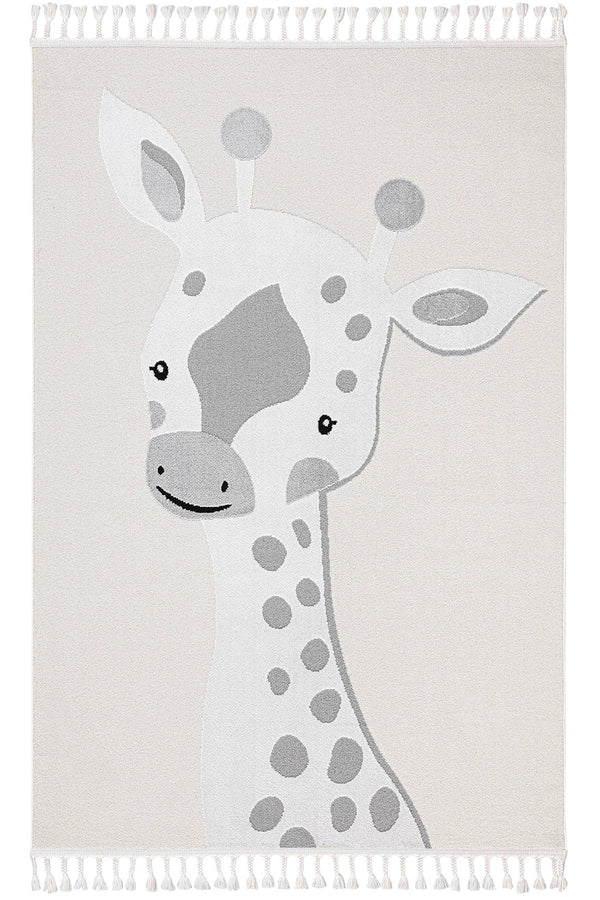 Sparkle Krem Gri Çocuk Odası Halısı 33445A