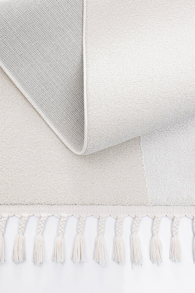 Sparkle Krem Gri Çocuk Odası Halısı 33445A