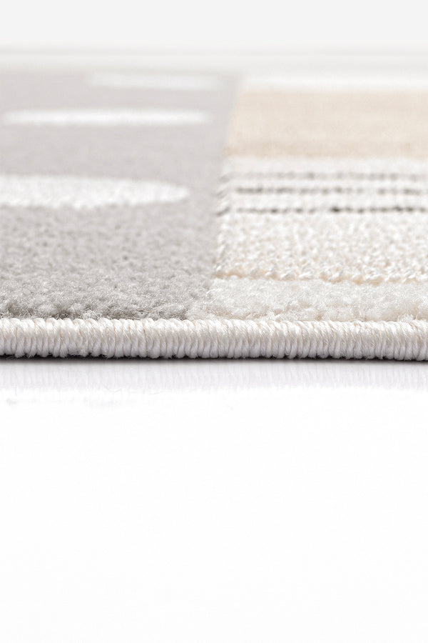 Sparkle Krem Kahverengi Çocuk Odası Halısı 33450A