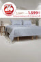 Stella İndigo Pamuklu Çift Kişilik 3 Parça Yatak Örtüsü 230x250 2 Yastık 50x70 5030
