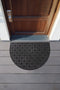 Step Yarım Ay Dış Kapı Paspası Siyah Pvc 45X70 462709