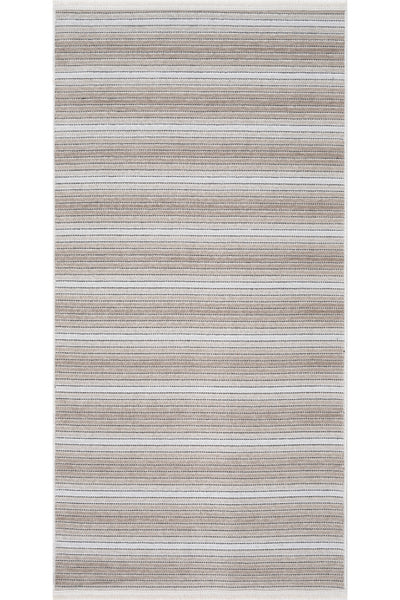 Strıpe Krem Kilim Kaymaz Taban Yolluk 33014Y
