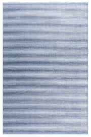 Stripe Mavi Kaymaz Taban Kilim  33013A