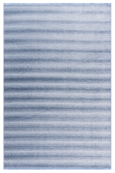 Stripe Mavi Kaymaz Taban Kilim  33013A
