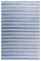 Stripe Mavi Kilim Kaymaz Taban Salon Oturma Odası Antre Halısı 33013A