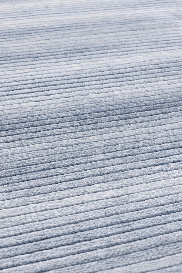 Stripe Mavi Kaymaz Taban Kilim  33013A