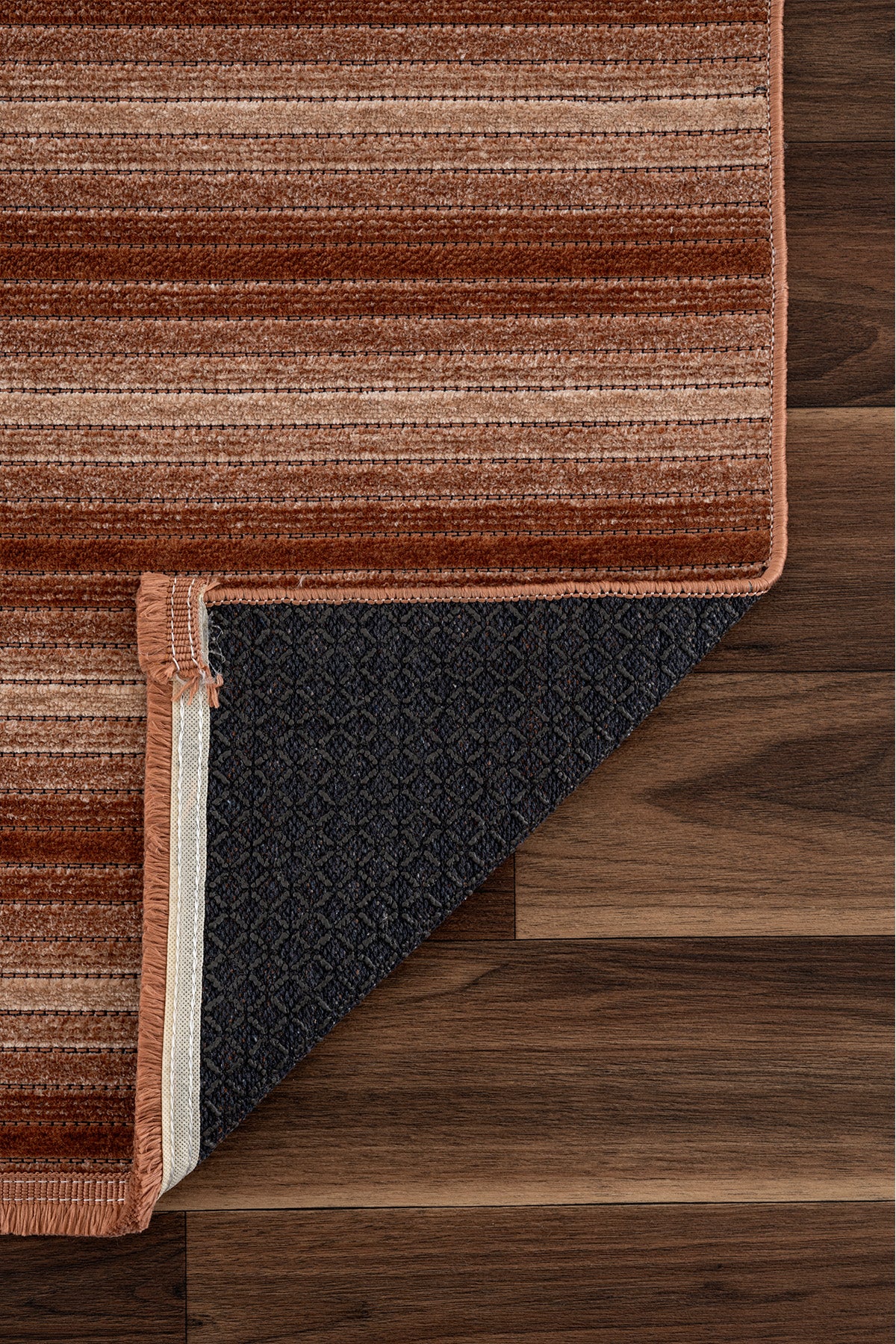 Stripe Terra Kilim Kaymaz Taban Salon Oturma Odası Antre Yolluk 33012Y
