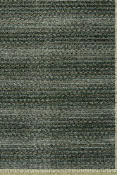 Stripe Yeşil Kilim Kaymaz Taban Yolluk 33011Y