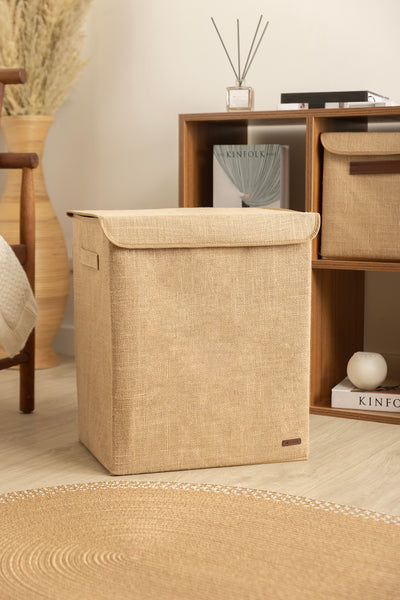 Tidy Jüt Kapaklı Düzenleyici Büyük Kutu (40x50x30cm) 6012