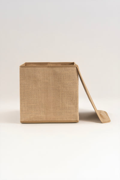 Tidy Jüt Kapaklı Düzenleyici Kutu (30x30cm) 6011