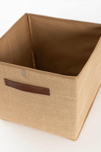 Tidy Jüt Kapaklı Düzenleyici Kutu (30x30cm) 6011