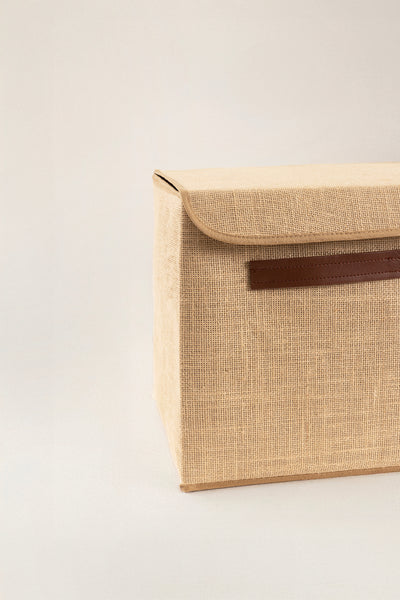 Tidy Jüt Kapaklı Düzenleyici Kutu (30x30cm) 6011