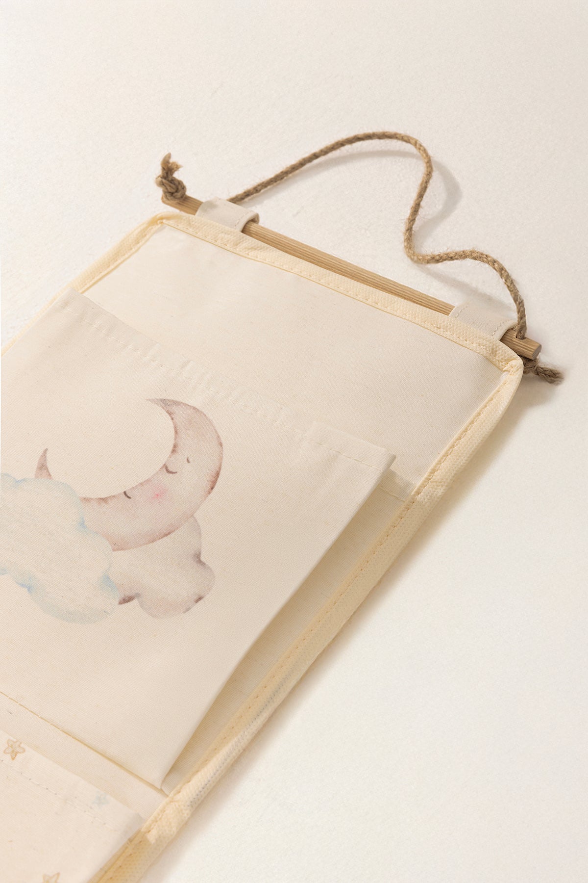 Tidy Kids Atlı Karınca Desenli Poplin 3'lü Duvar Organizeri (20x60cm) 6021