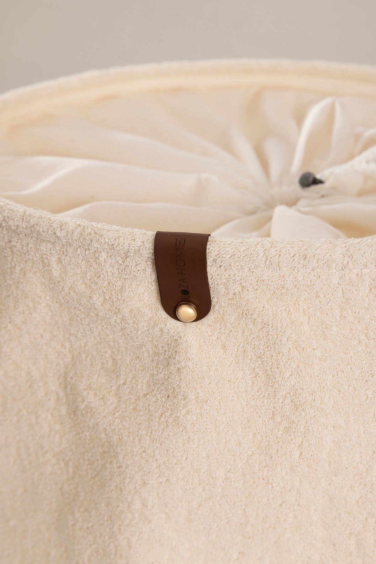 Tidy Pamuk  Kumaş Büzgülü Çamaşır Sepeti (37x40cm) 6016