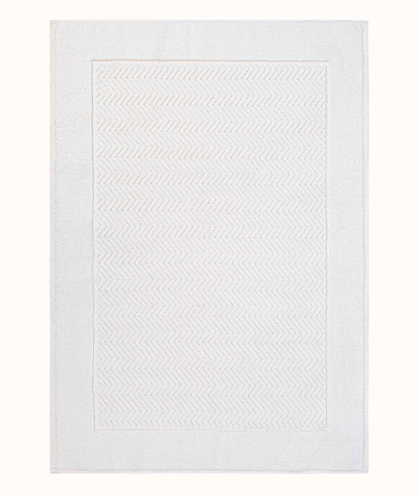 Tilos Jakarlı Ayak Havlusu Beyaz 60x90 2225