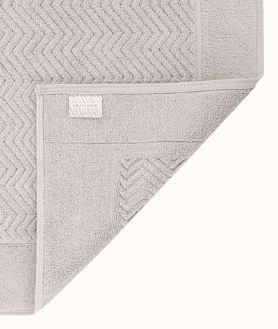 Tilos Jakarlı Ayak Havlusu Gri 60x90 2226