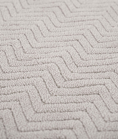 Tilos Jakarlı Ayak Havlusu Gri 60x90 2226