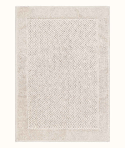 Tilos Jakarlı Ayak Havlusu Vizon 60x90 2227