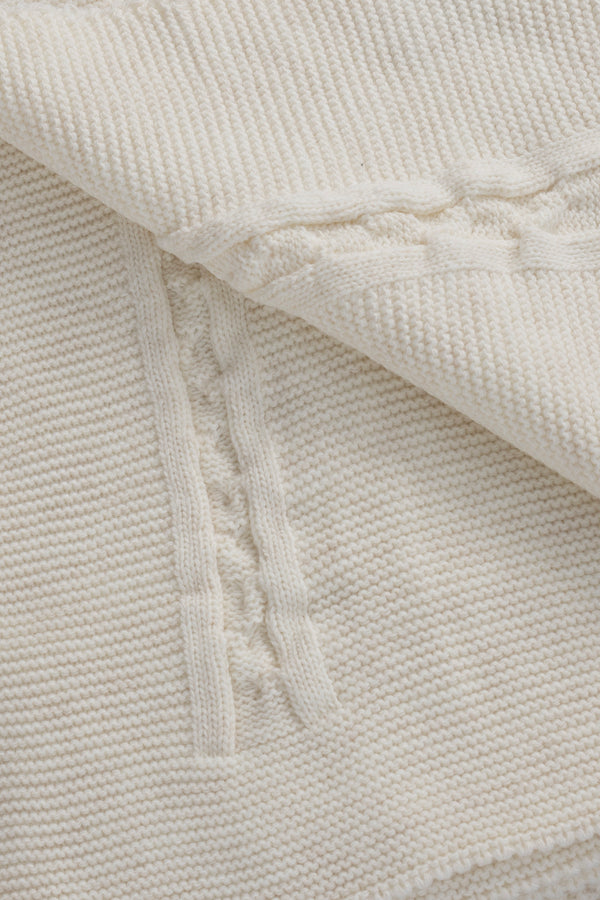 Trenza Krem Çift Kişilik Battaniye 200x220 15025