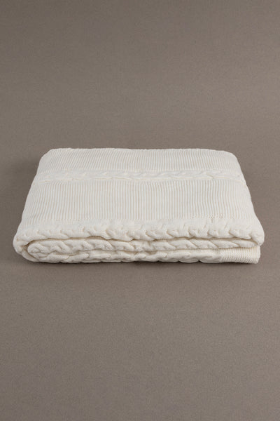 Trenza Krem Tek Kişilik Battaniye 160x220 15026