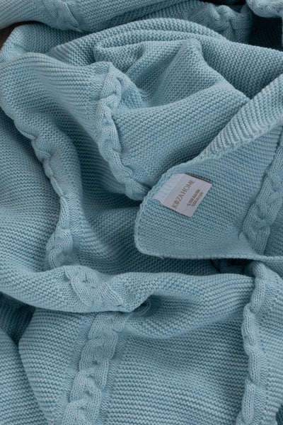 Trenza Mavi Tv Battaniyesi 130x170 15047