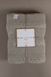 Trenza Vizon Çift Kişilik Battaniye 200x220 15035