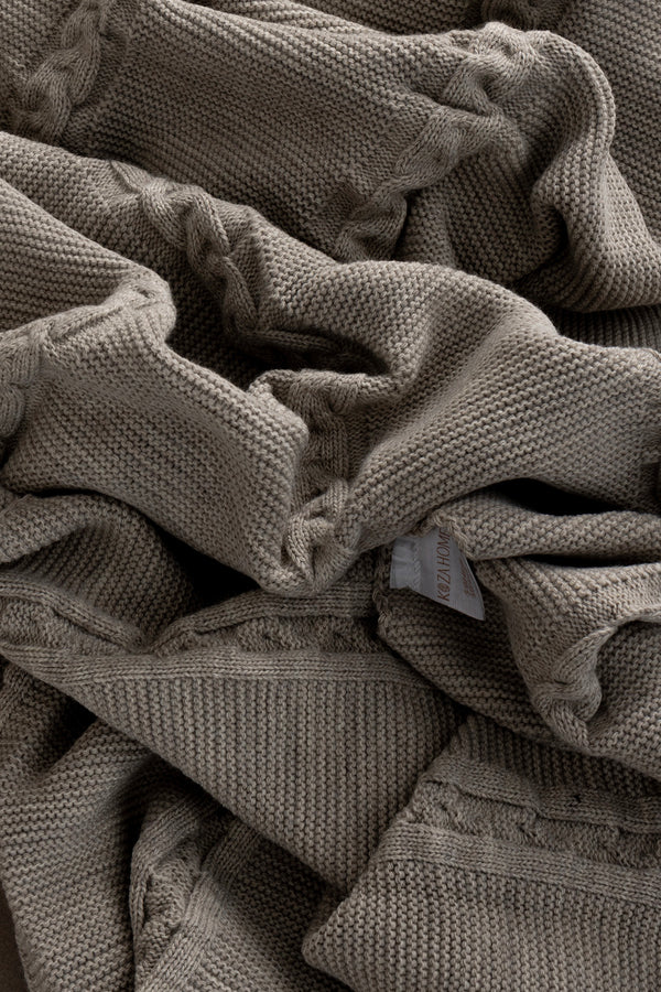 Trenza Vizon Çift Kişilik Battaniye 200x220 15035