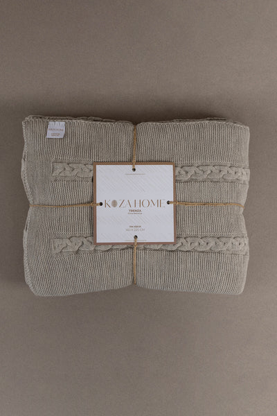 Trenza Vizon Tek Kişilik Battaniye 160x220 15036