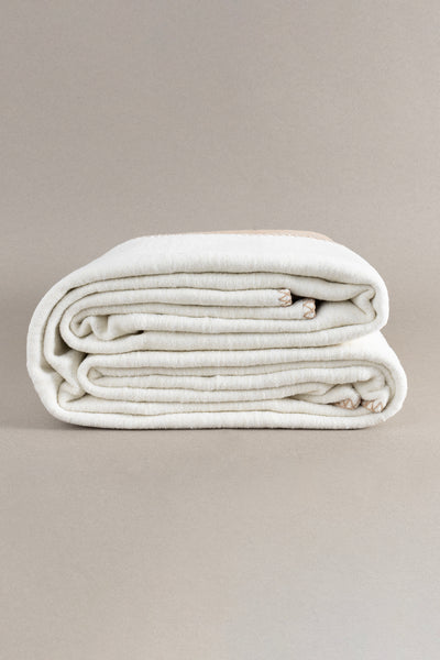 Twin Soft Pamuklu Çift Kişilik Battaniye Kahve Krem 200 x 220 5010A