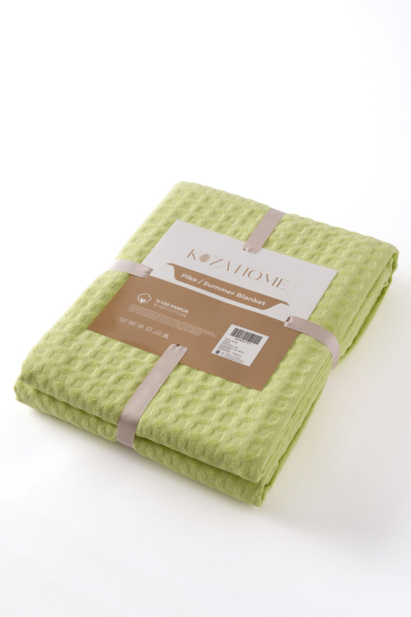 Viva %100 Pamuk Lime Yeşil Pike 200x220 2604