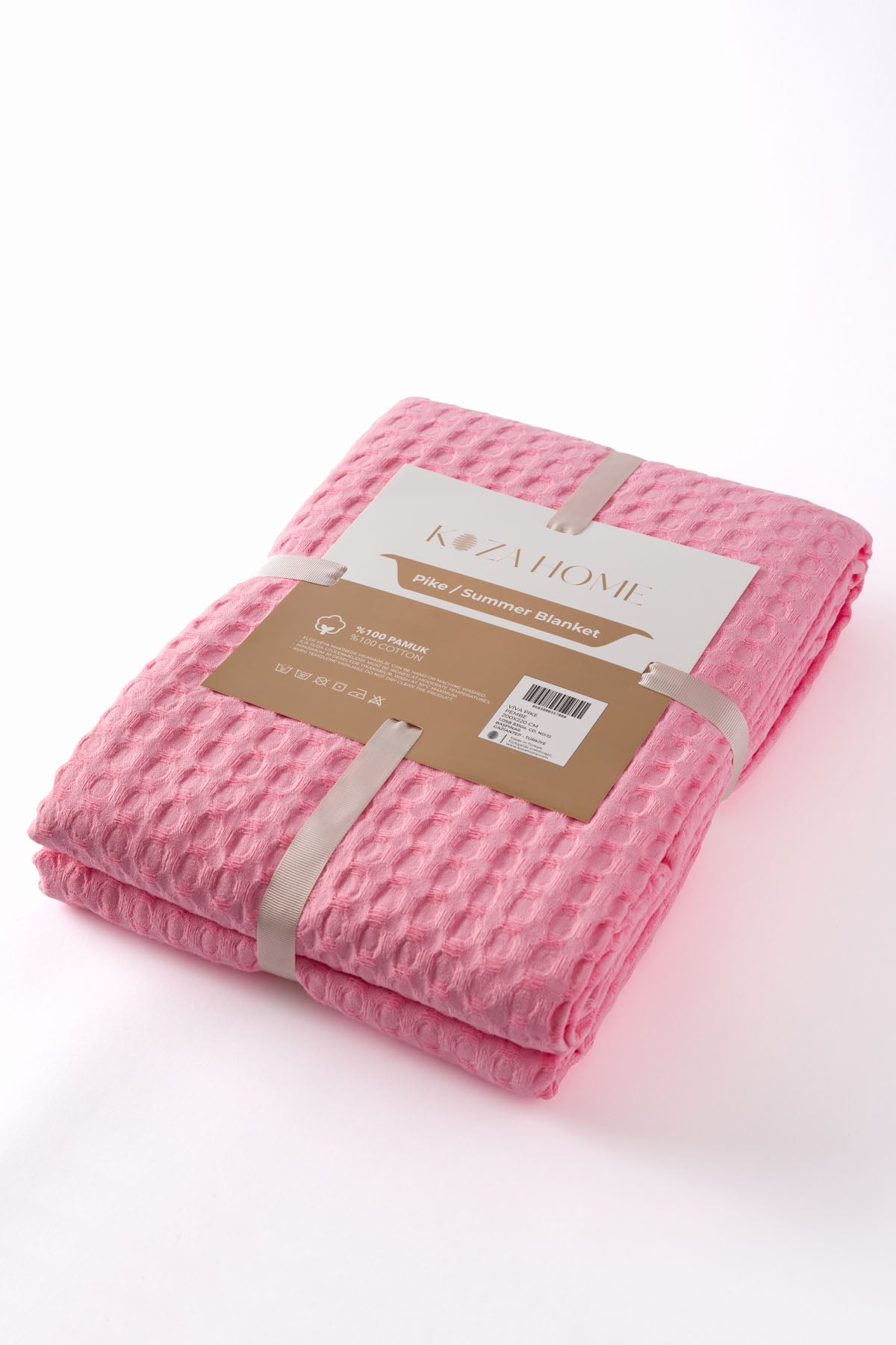 Viva %100 Pamuk Pembe Pike 200x220 2605