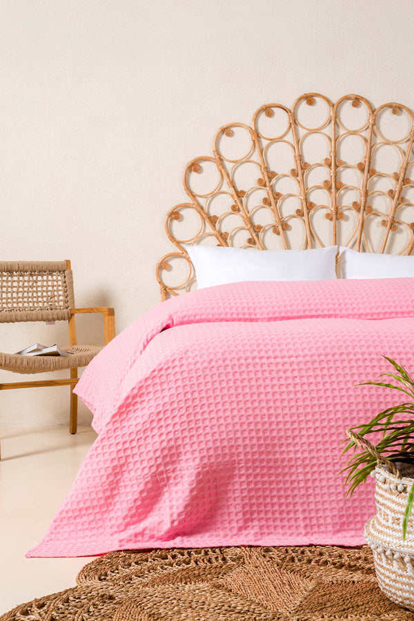 Viva %100 Pamuk Pembe Pike 200x220 2605