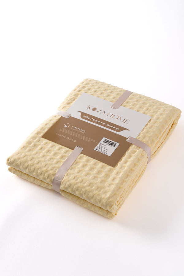 Viva %100 Pamuk Sarı Pike 200x220 2600