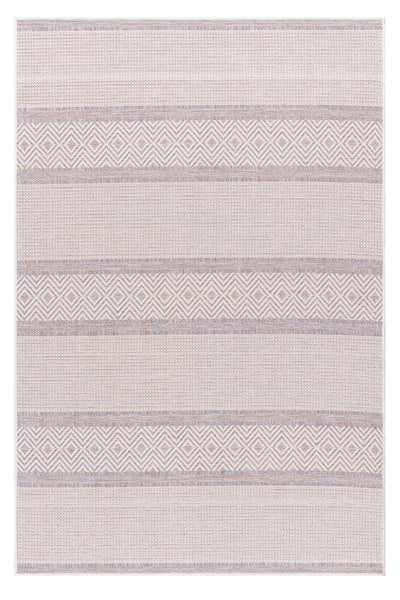 Vivaldi Kahve Mavi Modern Halı A0057A