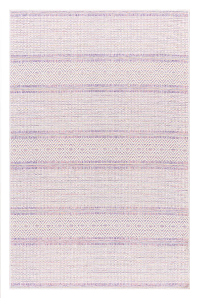Vivaldi Lila Pembe Modern Halı 10057A