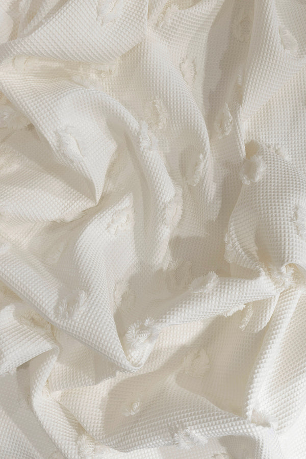 Wanda Krem Çift Kişilik Pike 220x240 5025