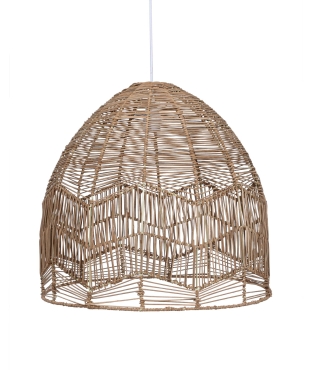 Meander Natural Rattan Avize 50x45cm 8782 - Koza Home