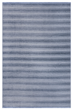 Stripe Mavi Kilim Kaymaz Taban Salon Oturma Odası Antre Halısı 33013A - Koza Halı (1)