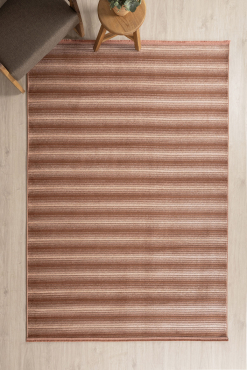 Stripe Terra Kilim Kaymaz Taban Salon Oturma Odası Antre Halısı 33012A - Koza Halı